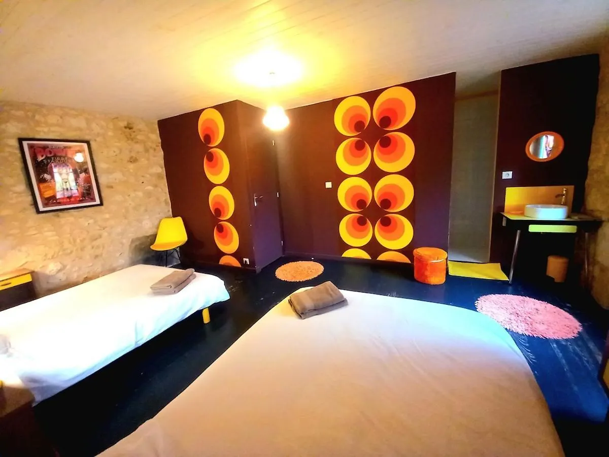 別荘 La Maison Pop-70'S-Spot Nature-B&B Sarrant